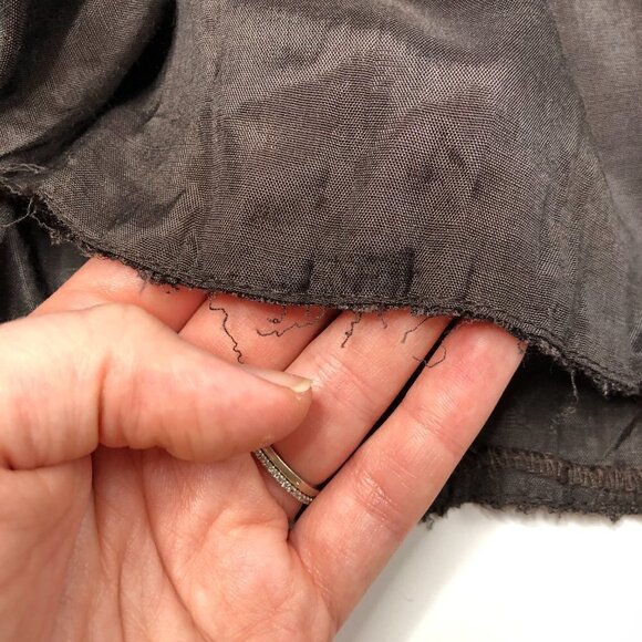 ROCK & ROSE Belly Dancing Chocolate Brown Gypsy Boho Hippie Swing Tiered Skirt - Picture 8 of 13